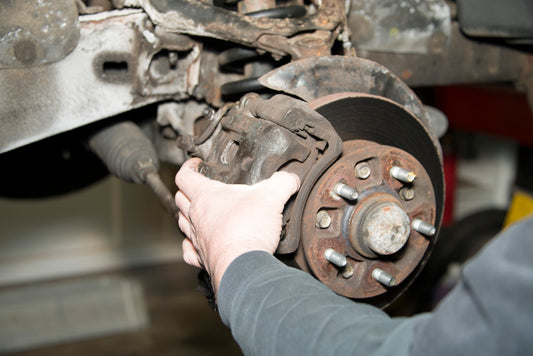 Front Wheel Brake Inspection Part 1