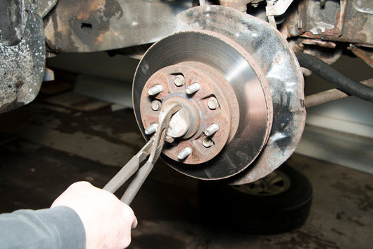 Front Wheel Brake Inspection Part 4