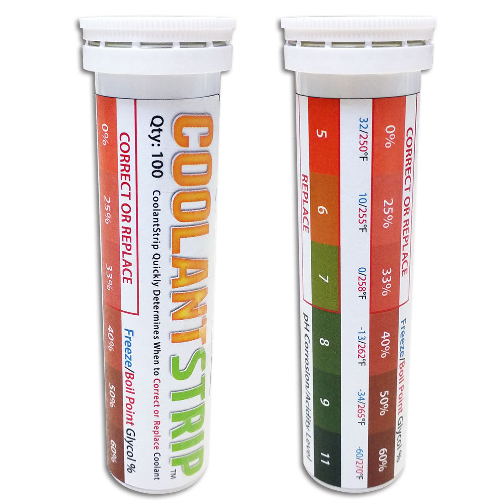 Coolant Test Strips - 100 Pack