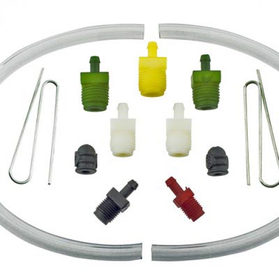 a Phoenix System Bench Bleed Fitting Kit . It is a kit that includes a clear hose with a variety of fittings attached to it. The hose is made of a durable material that will last for years to come. The fittings are made of a durable material that will last for years to come and are designed to fit a variety of brake systems. The kit is typically used to bleed brakes, which is the process of removing air from the brake lines.