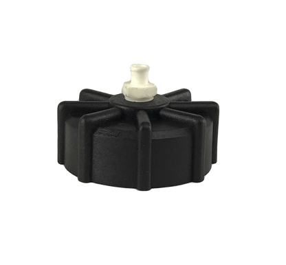 BC-06 Master Cylinder Cap Adapter. It is a low-pressure adapter designed for 15-17 psi. The adapter is made of durable plastic and has a numbered cap for easy identification. It is compatible with a variety of European cars, GM, and some Mazda vehicles.