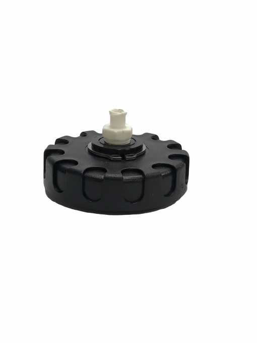 a black, plastic BC-19 Master Cylinder Cap Adapter by Phoenix Systems. It is a versatile tool that can be used to replace the master cylinder cap on a variety of Nissan, Ford, Subaru, Mitsubishi, Hyundai, and some Dodge and Lincoln vehicles. It is made of high-quality materials and is designed to last for years to come.